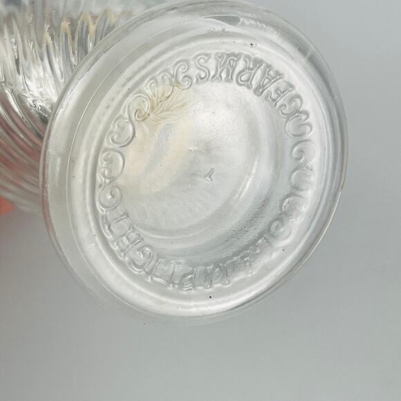 Lamplight Farms Clear Swirl Oil Lamp 10 1/4” - Picture 4 of 6